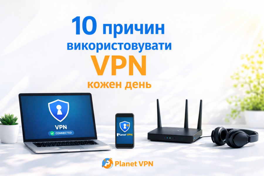 10 причин використовувати VPN кожен день