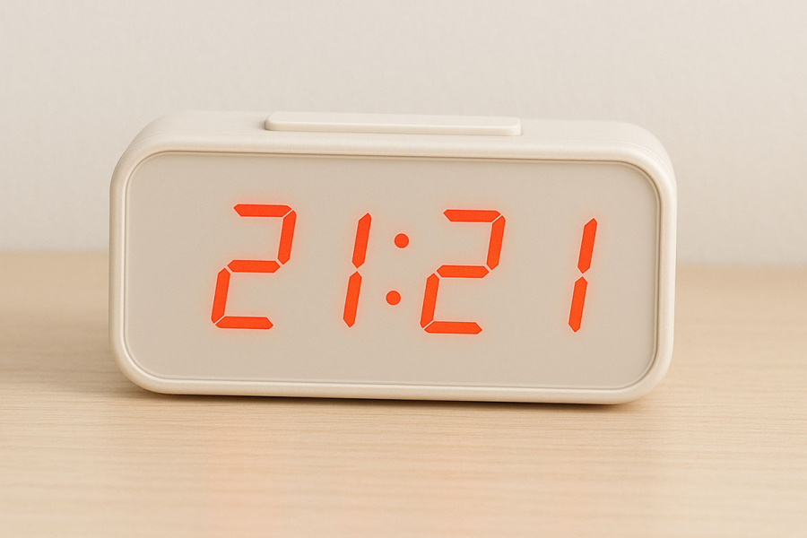 21:21 на годиннику