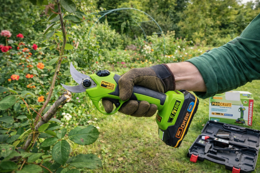 Аккумуляторный секатор: как выбрать и использовать по максимуму