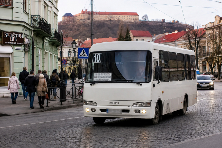 Автобус 10 Ужгород