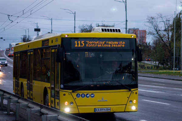 Автобус 115 Киев