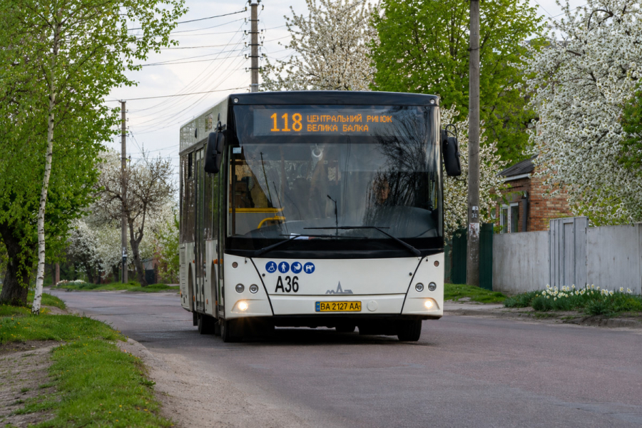 Автобус 118 Кропивницкий