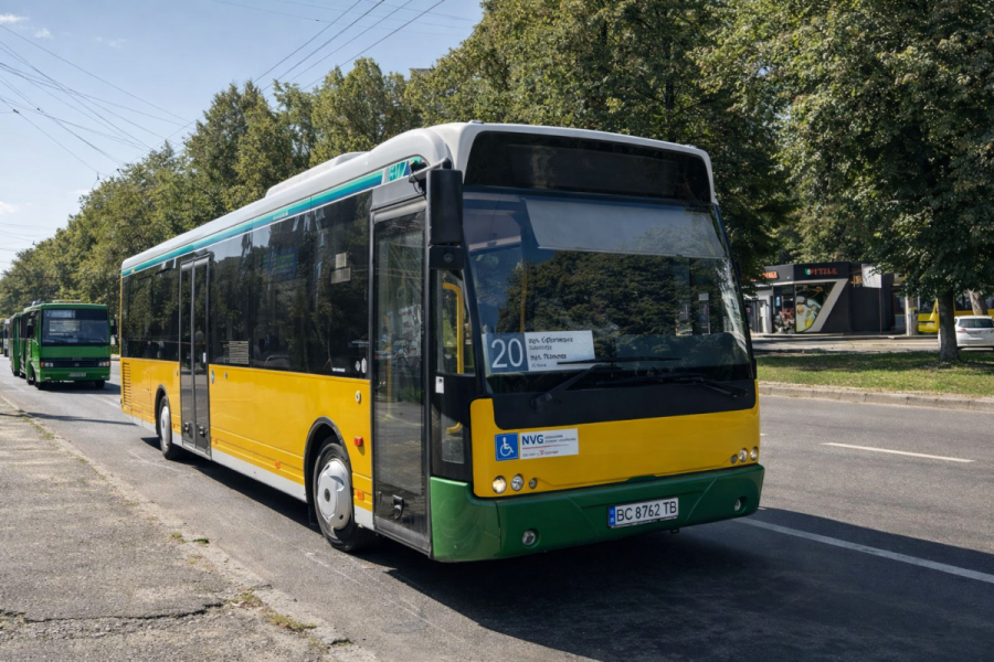 Автобус 20 Львів