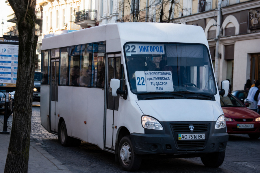 Автобус 22 Ужгород