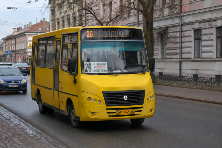 Автобус 26 Ужгород