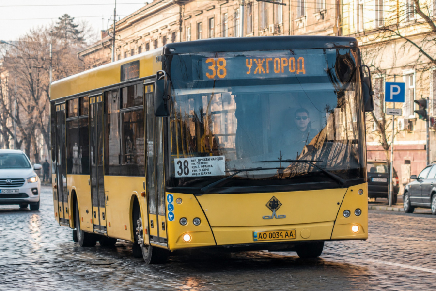 Автобус 38 Ужгород