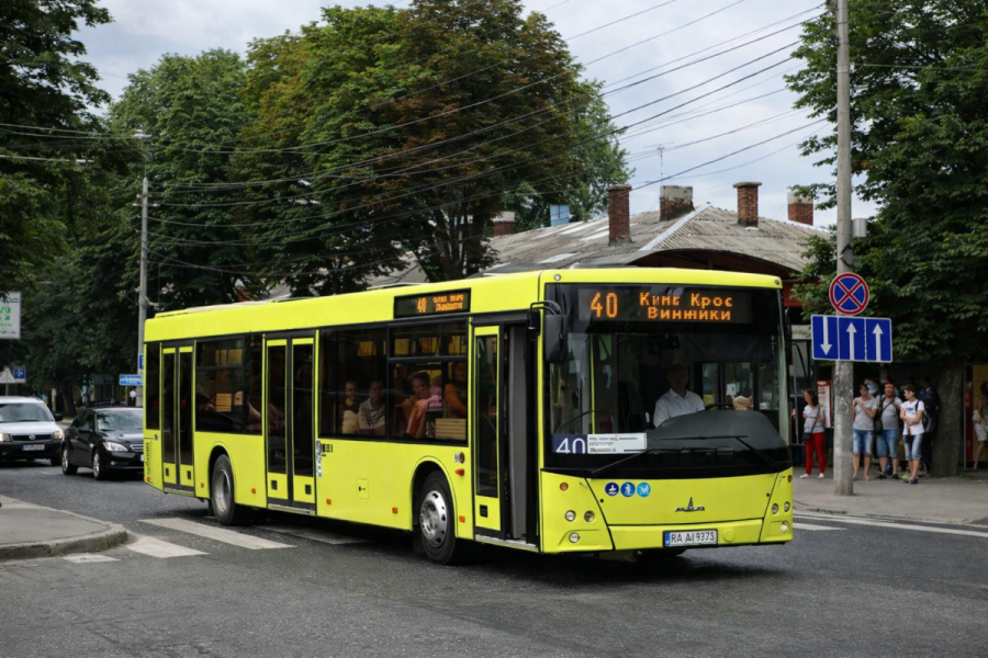 Автобус 40 Львов