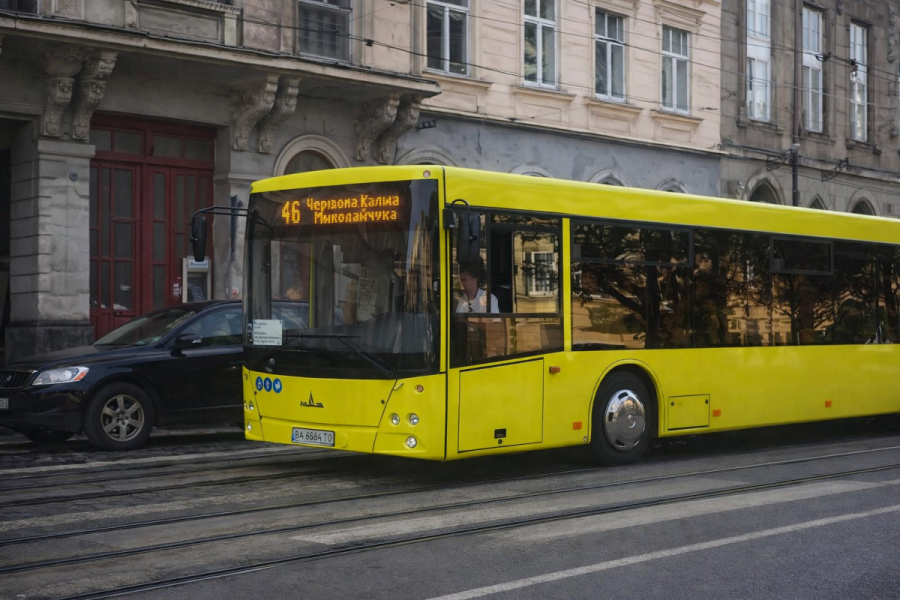 Автобус 46 Львов