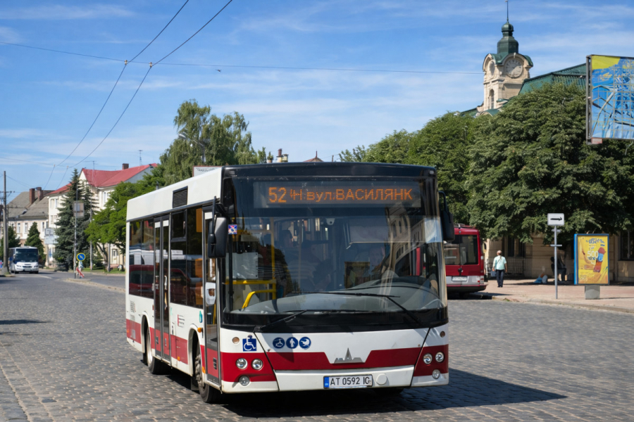 Автобус 52 Івано-Франківськ