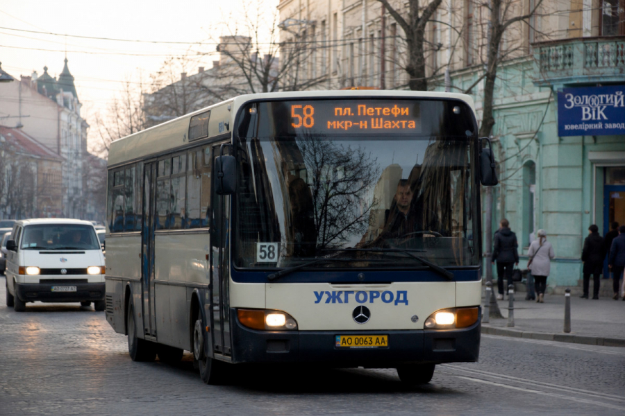 Автобус 58 Ужгород