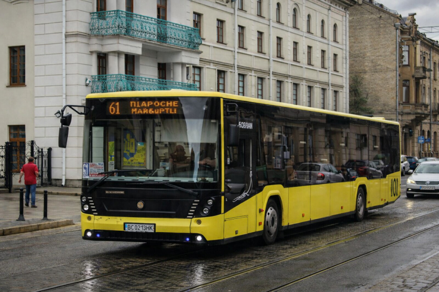 Автобус 61 Львов