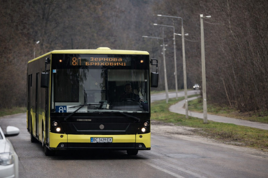 Автобус 8а Львов