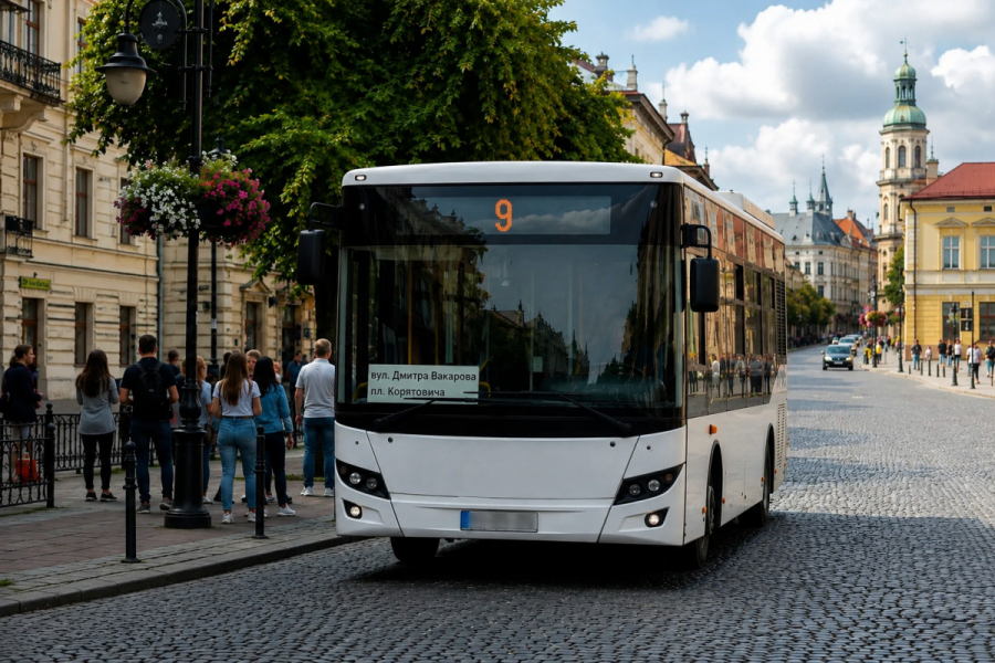 Автобус 9 Ужгород