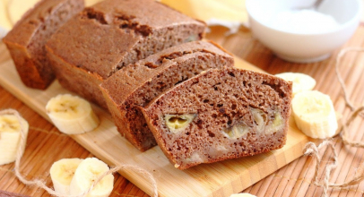 Банановый хлеб без сахара