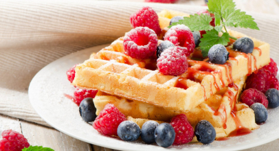 Калорийность бельгийских вафель