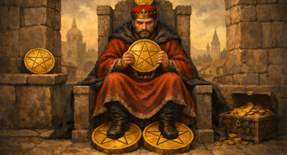 Четвірка пентаклів - значення карти Таро