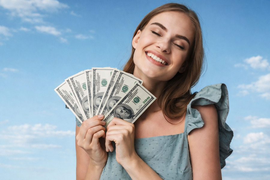 Может ли женщина давать энергию денег?