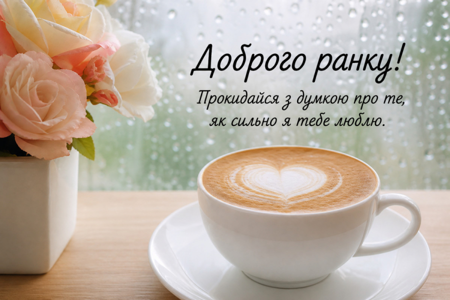 Доброе утро, любимый