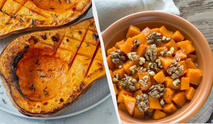 Гарбуз печений без цукру калорійність