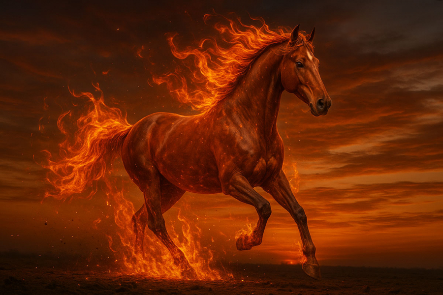 Основные цвета для удачи в год Огненной Лошади