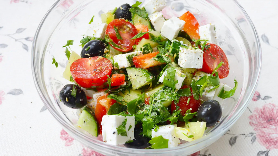 Грецький салат калорійність