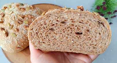 Хлеб цельнозерновой калорийность