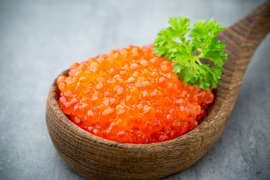 Красная икра калорийность