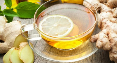 Імбирний чай з медом і лимоном