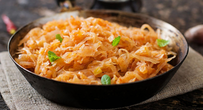 Капуста тушкована калорійність