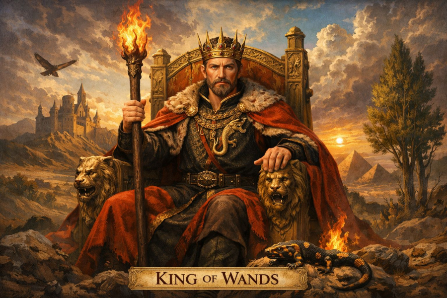 Король жезлів - значення карти Таро