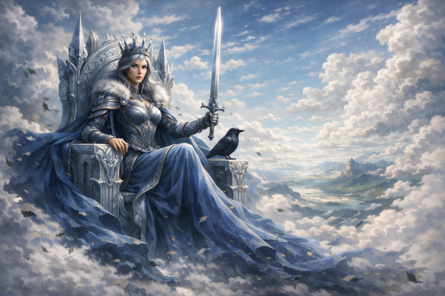 Королева мечей - значение карты Тара