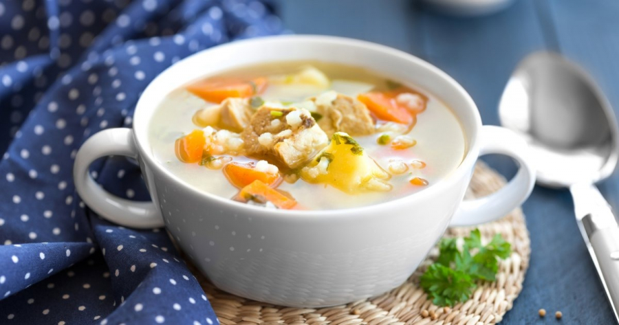 Курячий суп з рисом для дітей