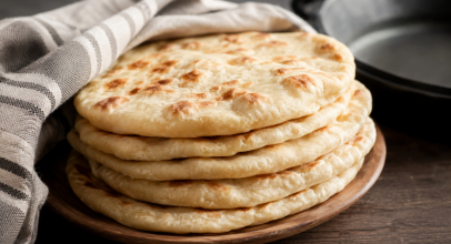 Коржи на сковороді замість хліба