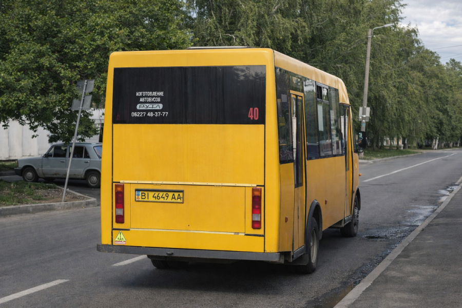 Маршрутное такси 40 Полтава