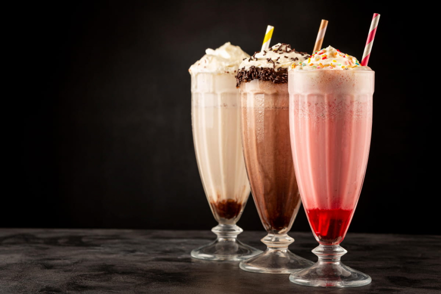 Молочний коктейль калорійність