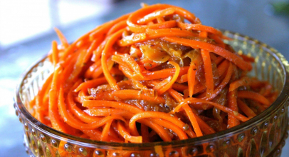 Морковь по-корейски калорийность