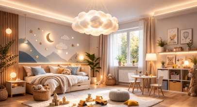 Найкращі люстри в дитячу кімнату: стильні та безпечні варіанти для українських сімей від Line F