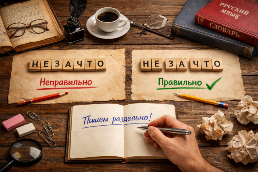 «Незачто» или «не за что» как правильно писать