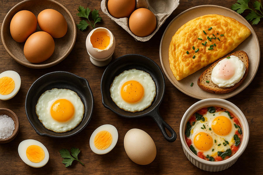 Як приготувати яйця