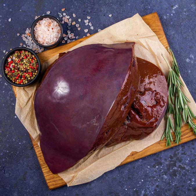 Печінка яловича калорійність