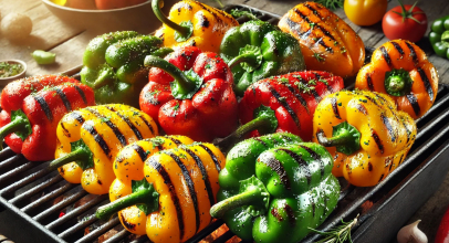 Рецепт болгарського перцю на грилі