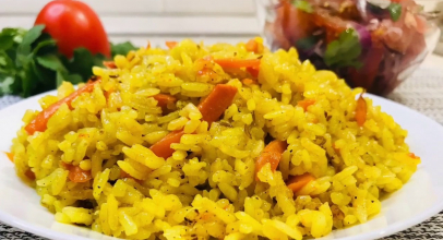 Плов без м'яса для пісного столу