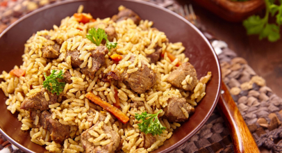 Плов зі свининою калорійність