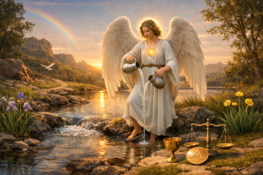 Поміркованість - значення карти Таро