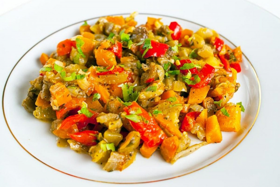 Рагу овощное – легкий рецепт