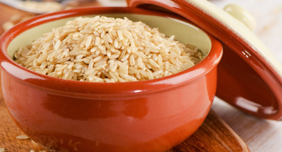 Рис бурий калорійність