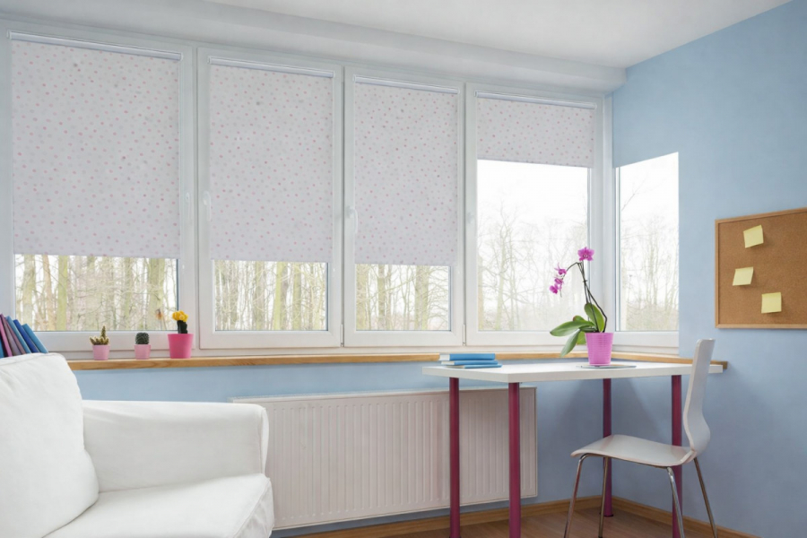 Рулонні штори в дитячу: як вибрати безпечно, практично і на виріст