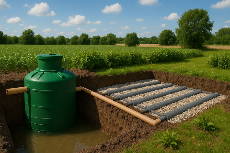 Как сделать септик без запаха и откачки