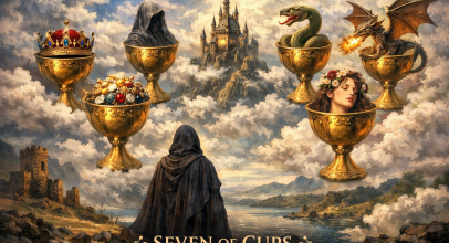 Сімка кубків - значення карти Таро