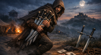 Семерка мечей - значение карты Таро